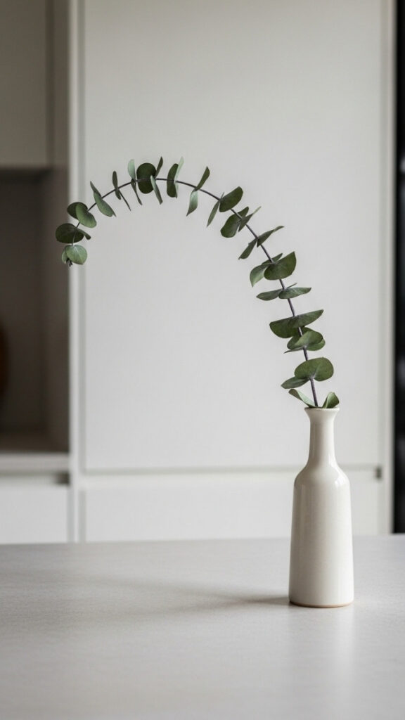 A Bud Vase With a Single Stem