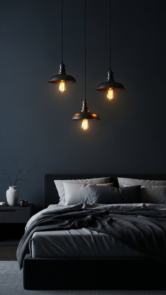 A Cluster of Pendant Lights as Sculptural Hanging Decor