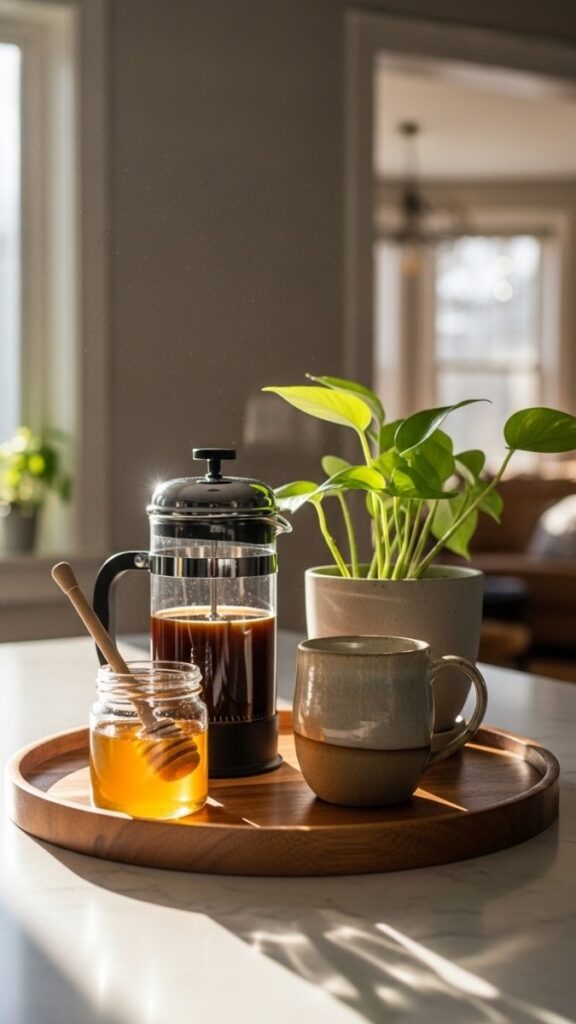 A Coordinated Morning Ritual Zone