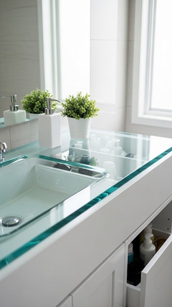 A Decluttered Counter as the Design Statement Itself