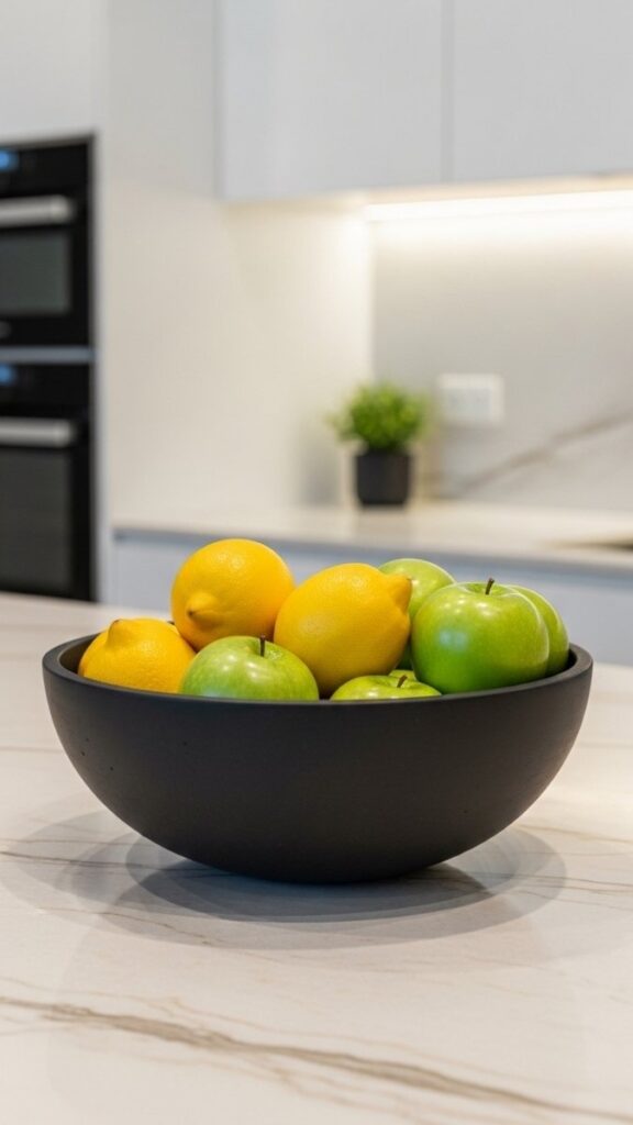 A Monochromatic Fruit Bowl Moment