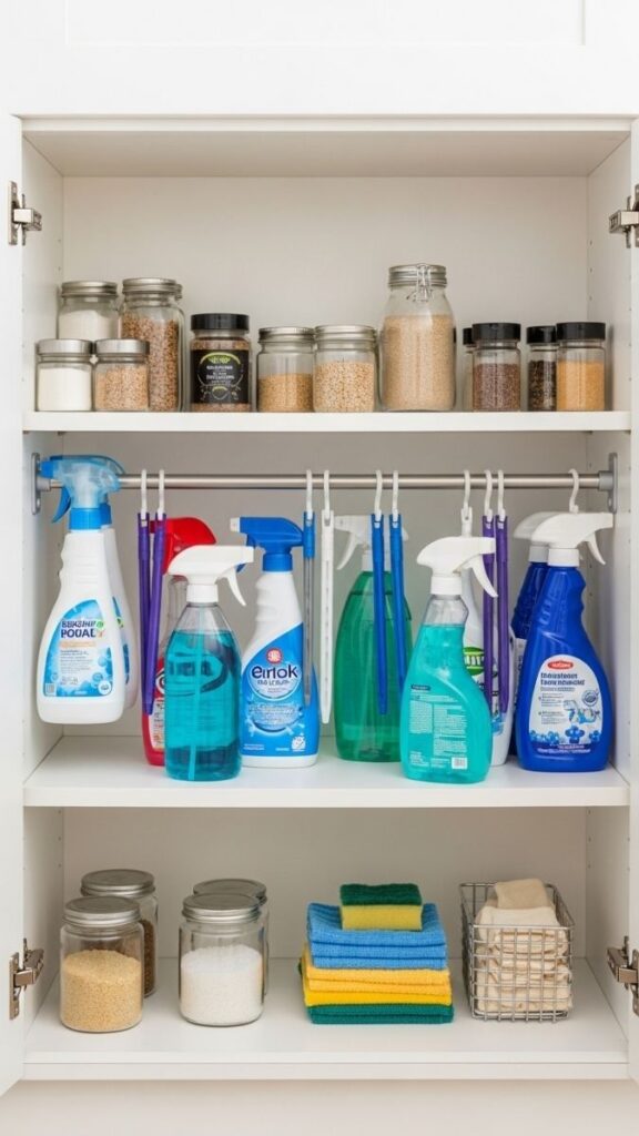 A Small Chalkboard or Framed Print Near the Fridge