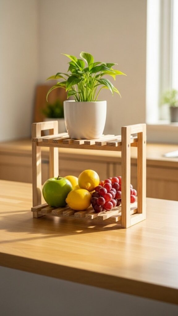 A Tiered Stand for Fruit and Produce on the Counter
