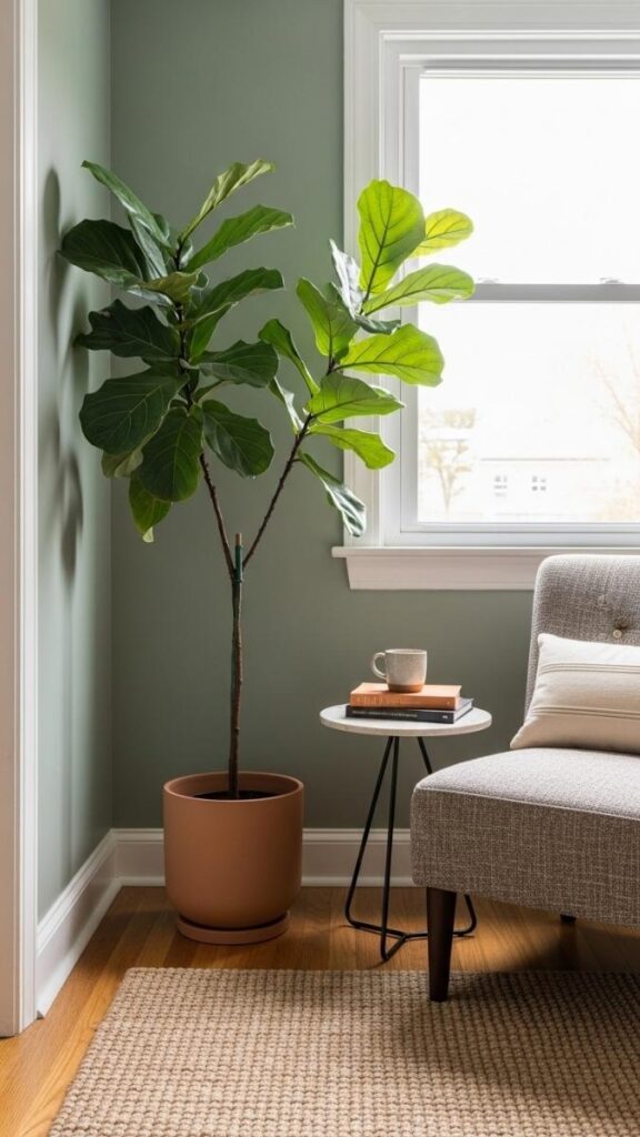 Add a Large-Scale Plant to Create Height and Organic Volume