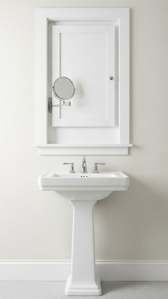 Add a Recessed Medicine Cabinet for Hidden Storage