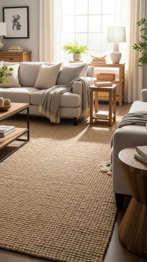 Anchor the Room With a Rug Before Buying Any New Furniture