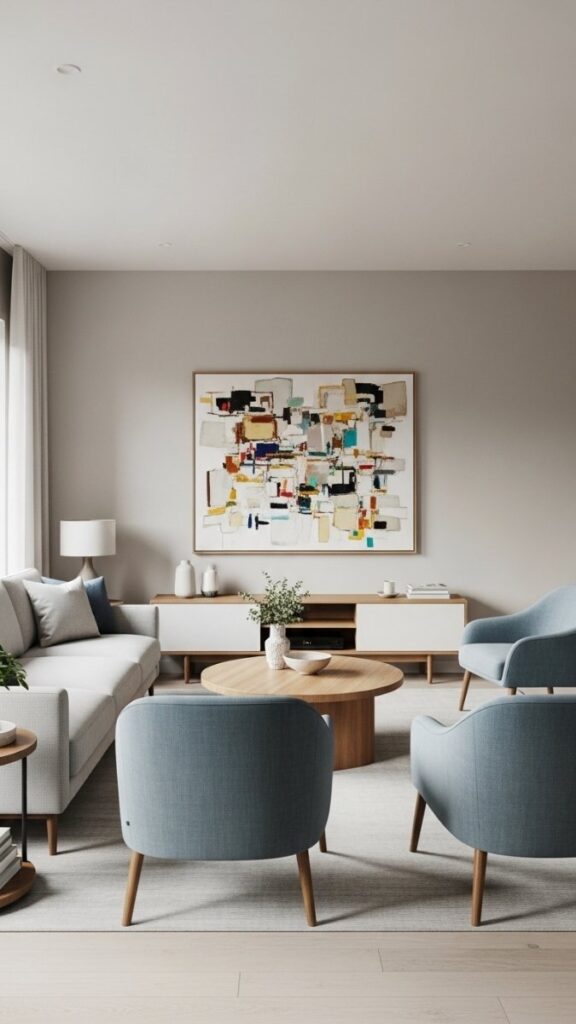 Anchor the Room with One Strong Focal Point