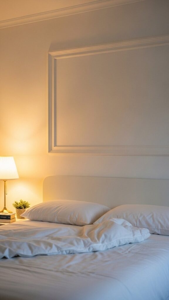 Architectural Molding or a DIY Panel Frame for Depth Without Art