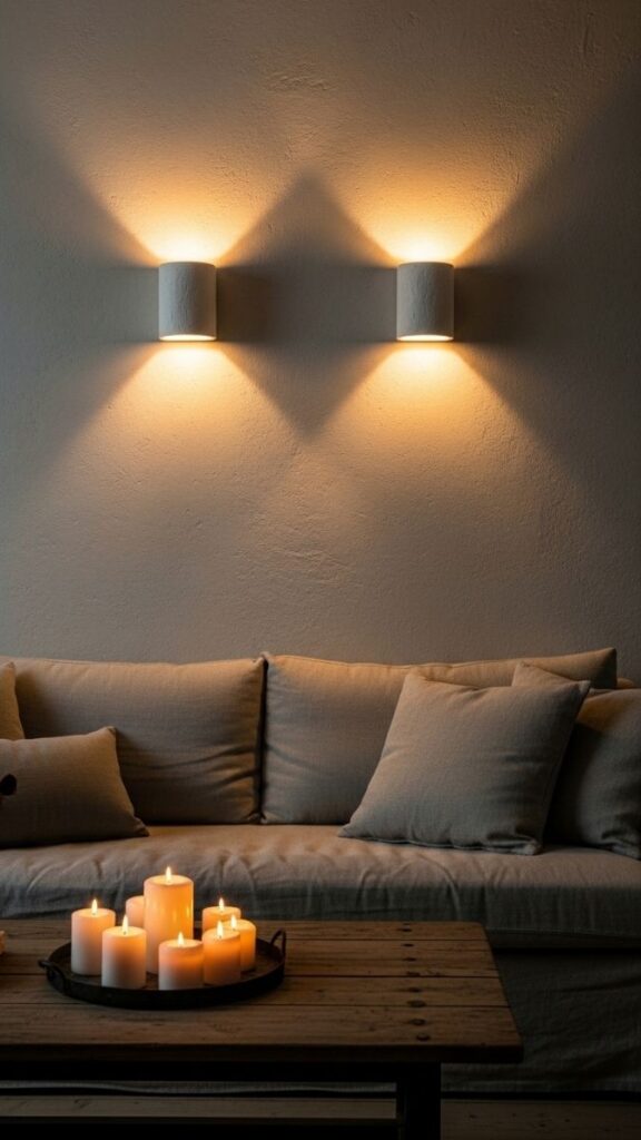 Architectural Plaster Wall Sconces