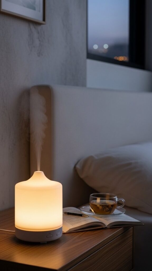 Aromatherapy Diffuser as a Dual Decor and Wellness Piece