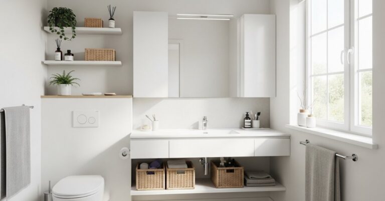 Bathroom Storage Ideas for Small Spaces