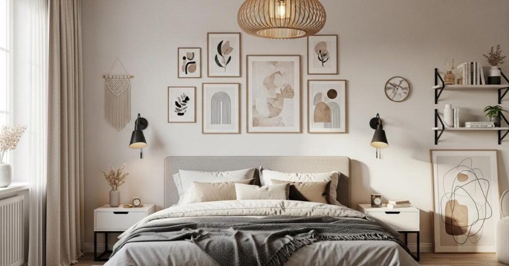 27 Bedroom Wall Decor Ideas Above Bed That Make the Whole Room Feel More Intentional Bedroom Wall Decor Ideas Above Bed