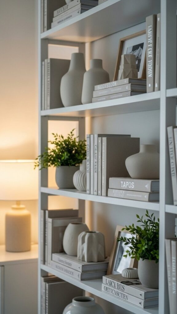 Bookshelf Styling as a Design Element, Not Just Storage