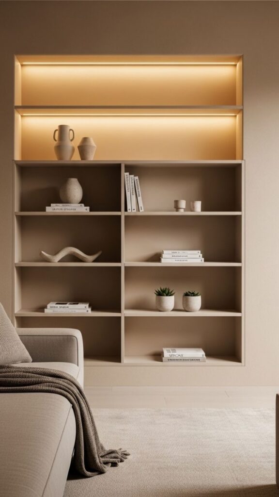 Built-In Shelving That Looks Custom Without Custom Costs