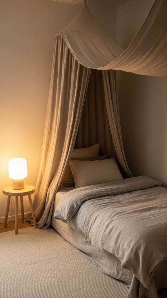 Canopy Over the Bed for Definition Without Walls