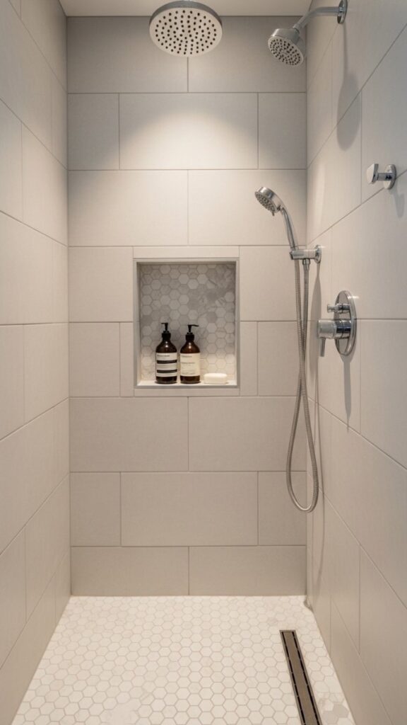 Create a Built-In Niche in the Shower
