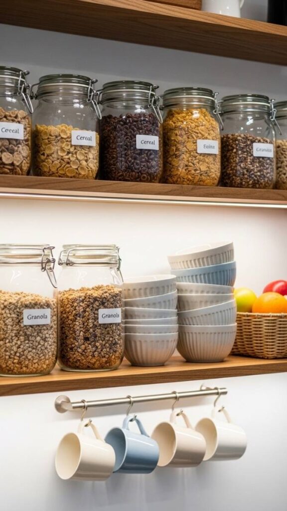 Create a Dedicated Breakfast Setup on One Section