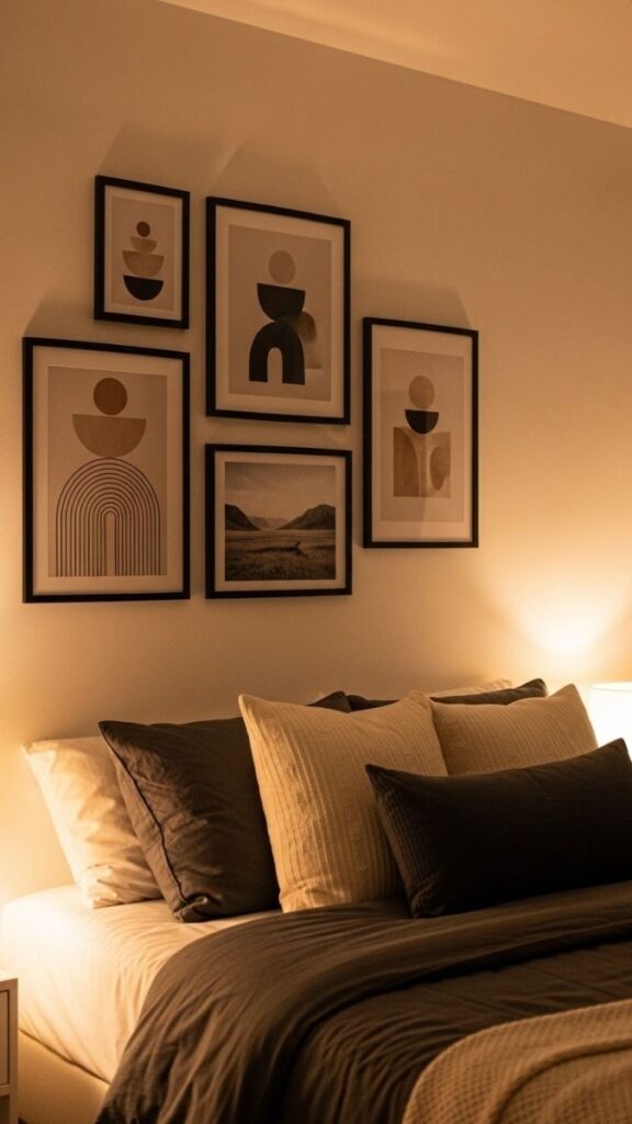 Create a Gallery Wall with Intentional Negative Space