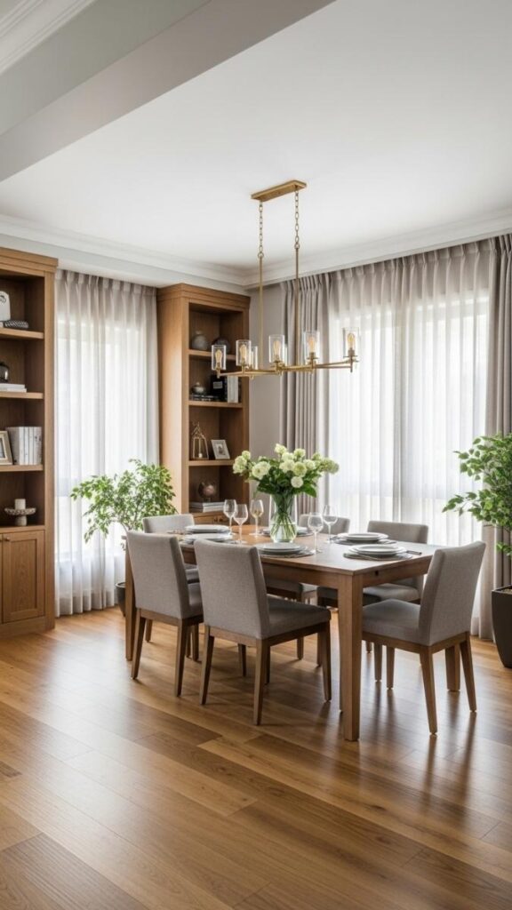 Define Zones in an Open Plan With a Consistent Color Palette Across Both Areas