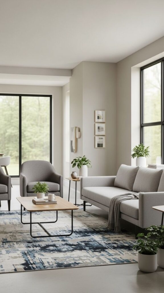 Furniture Pulled Away From Walls