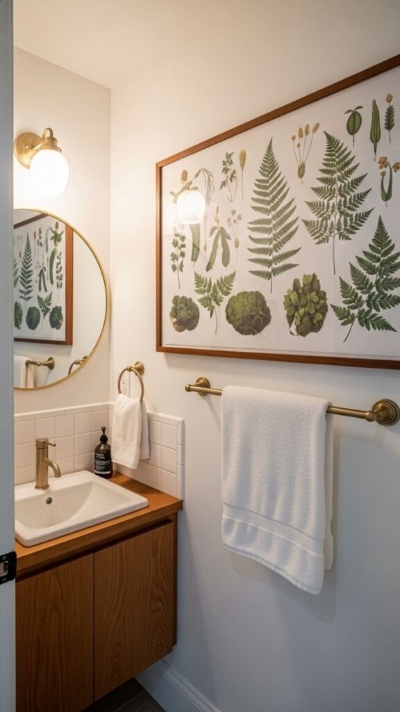 Hang Artwork or a Single Large Print at Eye Level