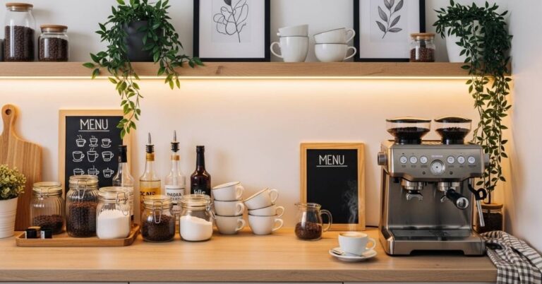 Home Coffee Bar Setup Ideas