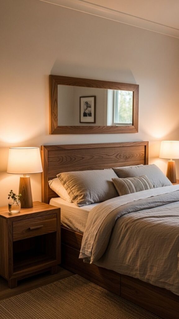 Introduce Warm Wood Tones Through Furniture or Accents