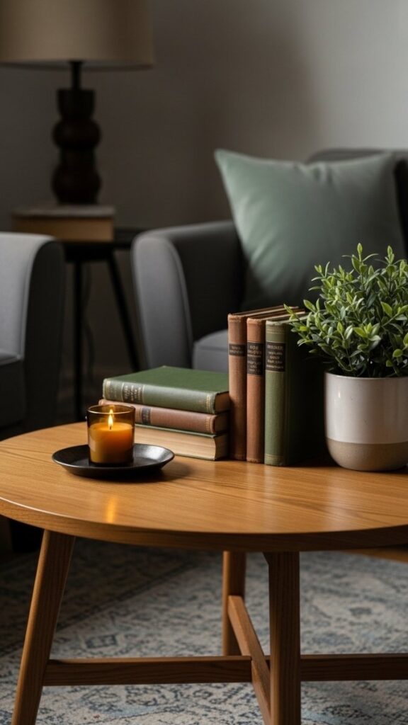 Keep the Coffee Table Surface at 70% Capacity for Visual Balance