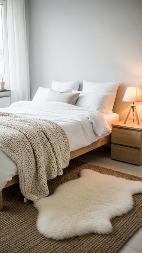 Layer Textiles Instead of Adding More Furniture