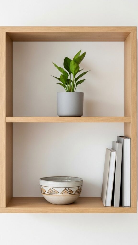 Leave Deliberate Empty Space on Shelves