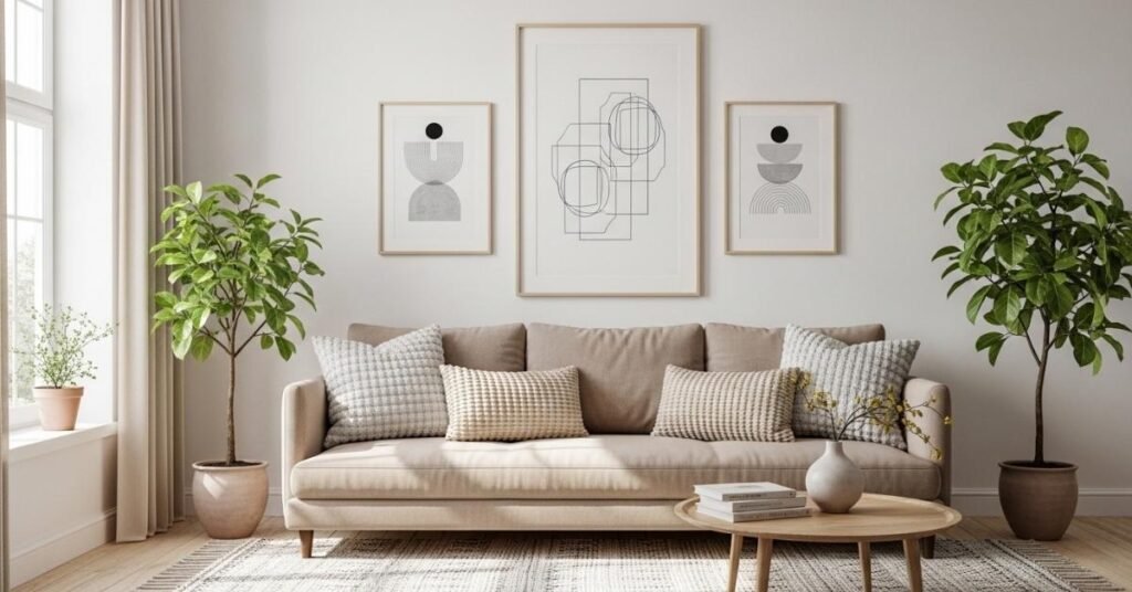 23 Living Room Wall Decor Above Couch Ideas That Actually Work in Real Homes Living Room Wall Decor Above Couch Ideas