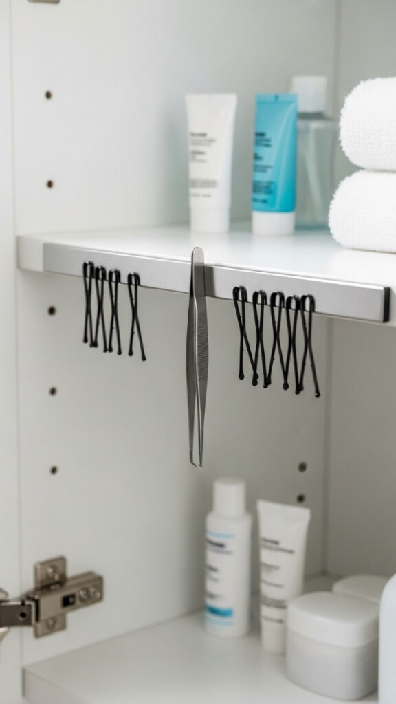 Magnetic Strips for Bobby Pins, Tweezers, and Metal Tools