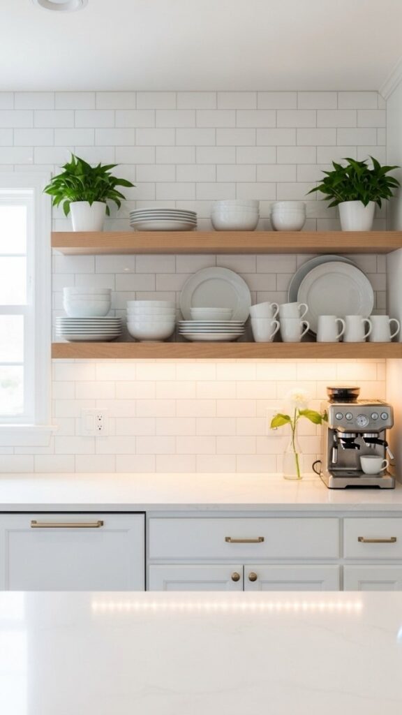 Open Shelf Styling With a Strict Edit