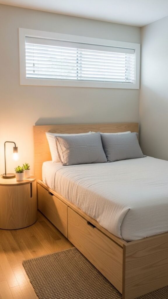 Opt for a Bed With Built-In Storage Rather Than a Frame and Separate Dresser