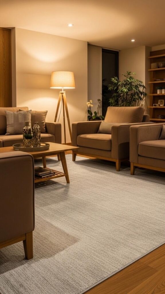 Oversized Area Rug That Extends Under Furniture