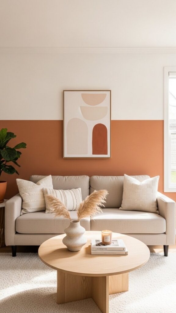 Paint One Wall a Deeper Tone to Add Depth Without Darkening the Room
