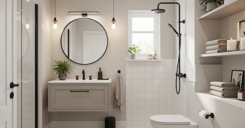 27 Small Bathroom Makeover Ideas That Make Every Square Foot Work Harder Small Bathroom Makeover Ideas