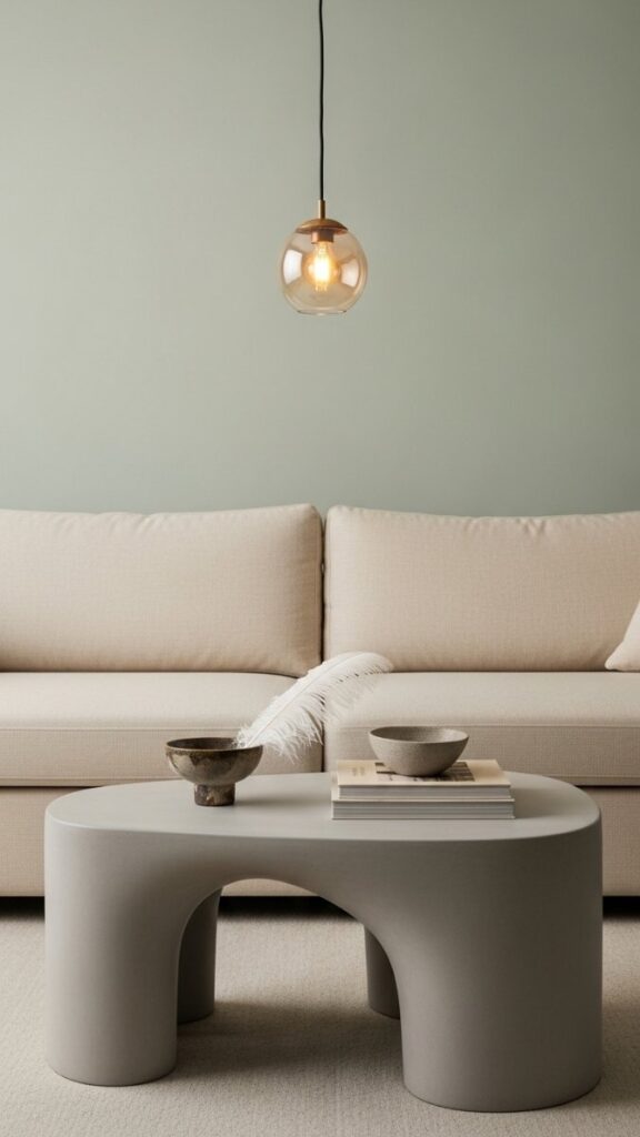 Statement Coffee Table as the Room's Visual Anchor