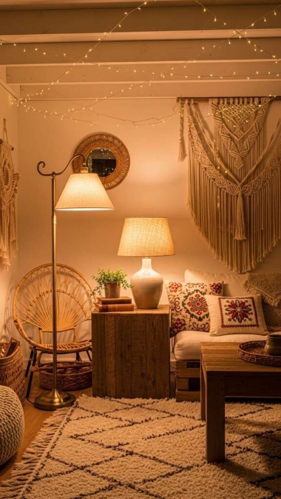 Swap Overhead Lighting for Layered Warm-Toned Sources