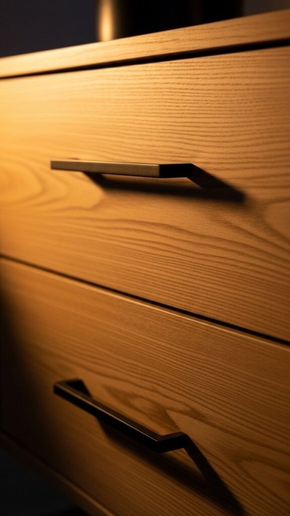 Swap Plastic Hardware for Aged Brass or Matte Black