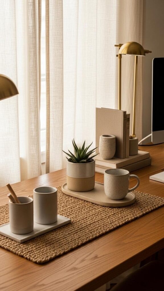 Texture Mixing on a Neutral Palette