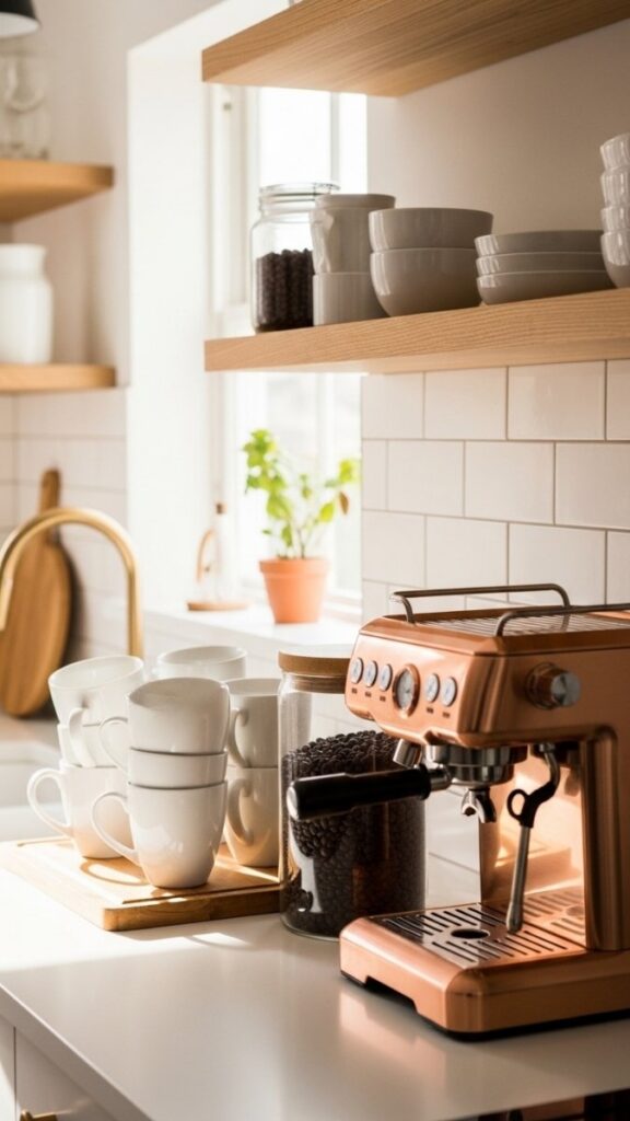 The Open Shelving Vignette  Styled and Functional