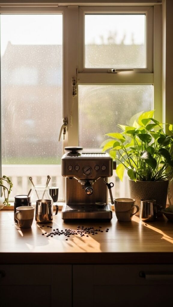 The Window Ledge Coffee Bar  Natural Light as a Feature