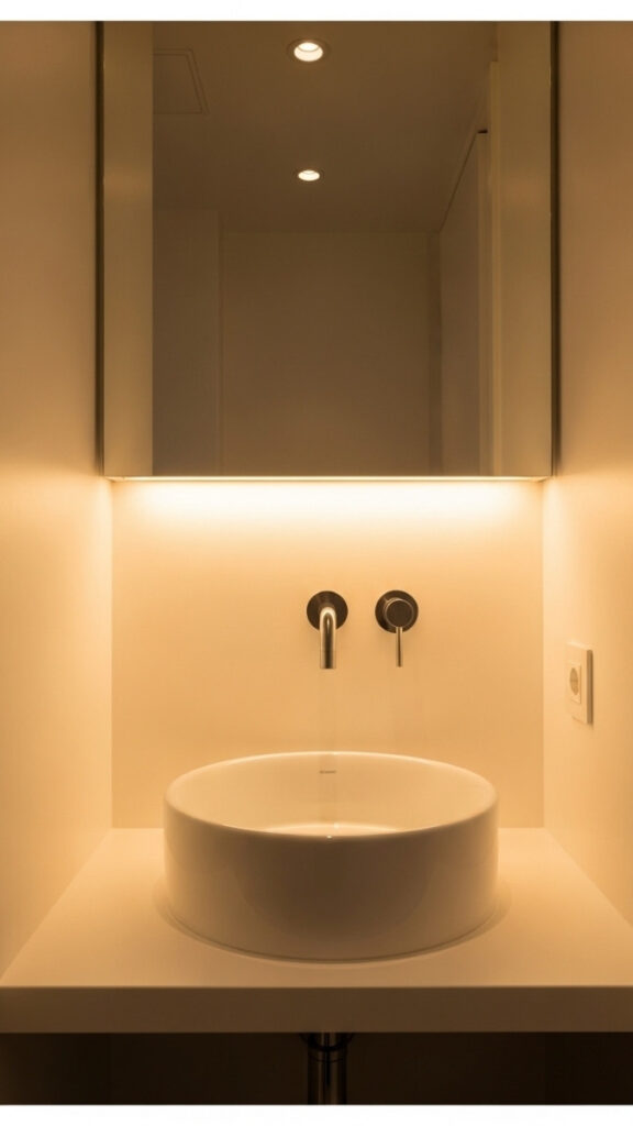 Try a Wall-Mounted Faucet to Free Up Counter Space