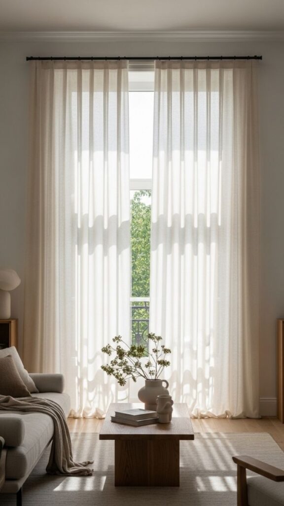 Use Curtains That Run Floor to Ceiling