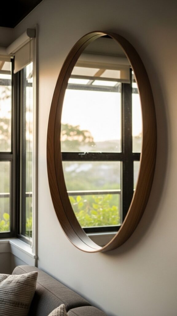 Use Mirrors to Reflect Light, Not Just to Look Decorative