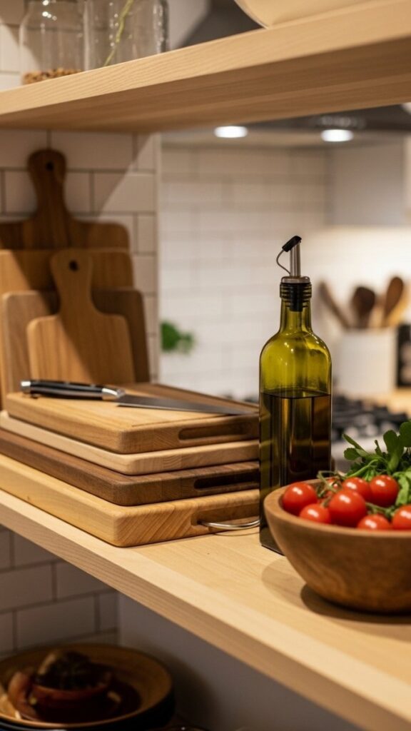 Use the Bottom Shelf as a Countertop Extension