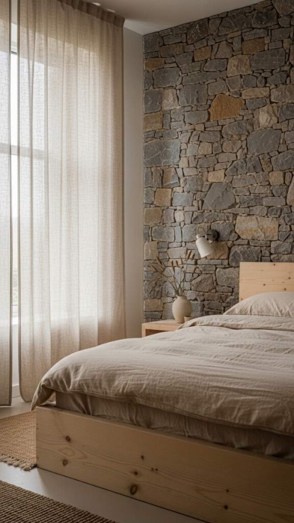 Wabi-Sabi Textures: Linen, Raw Wood, Natural Stone