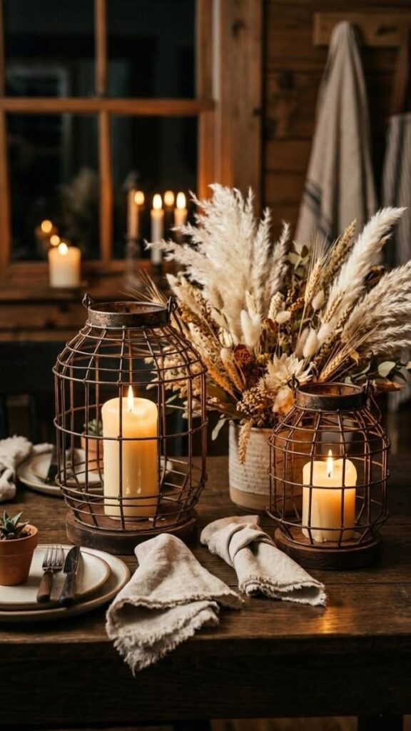 A Lantern as an Architectural Centerpiece