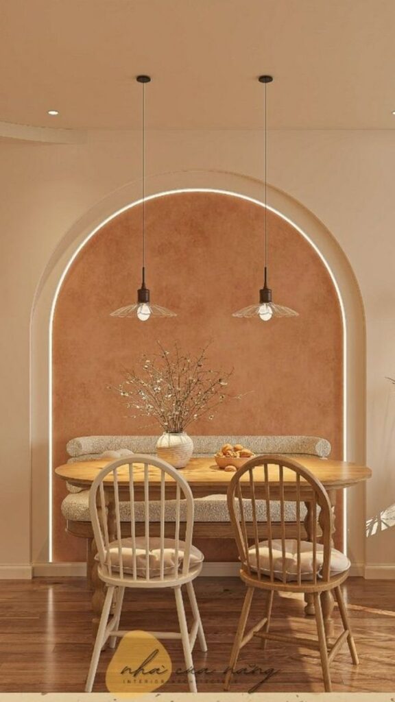 A Painted Arch as a Faux Architectural Detail